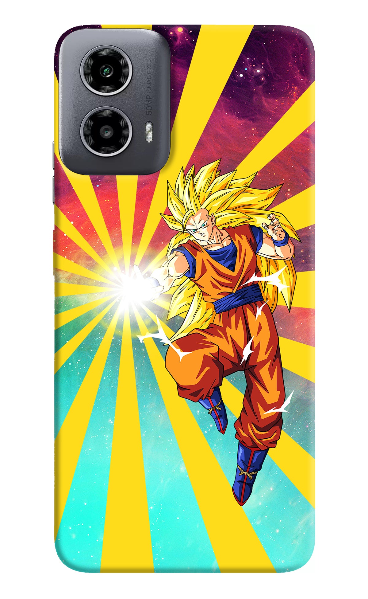 Goku Super Saiyan Moto G34 5G Back Cover