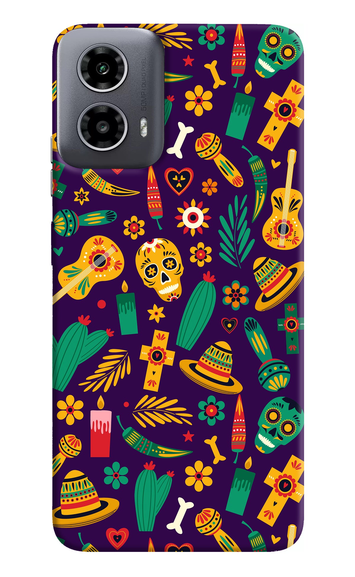 Mexican Artwork Moto G34 5G Back Cover