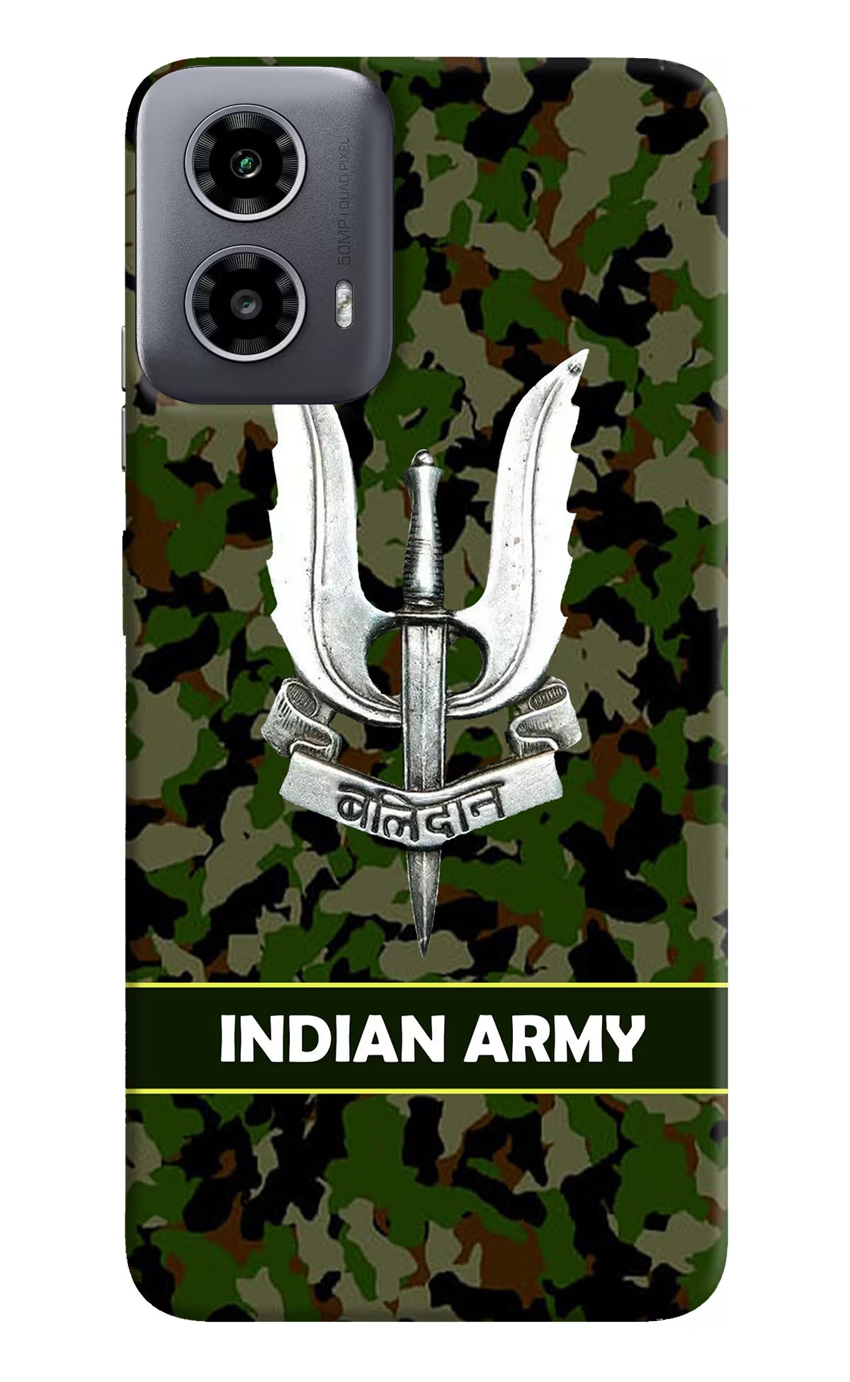 Balidan Indian Logo Moto G34 5G Hard Case Back Cover by Casekaro