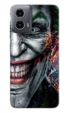 Joker Cam Moto G34 5G Hard Case Back Cover by Casekaro