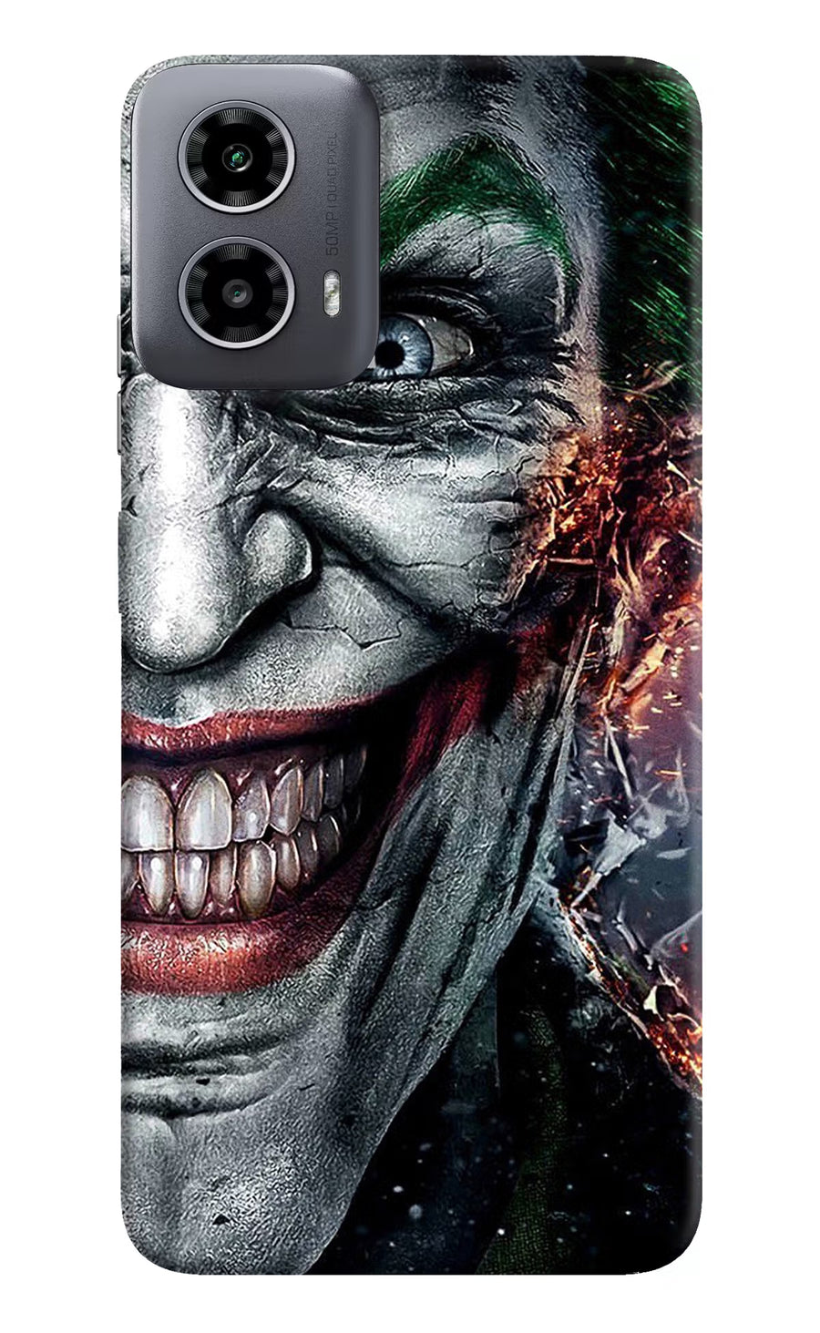 Joker Cam Moto G34 5G Back Cover, Hard case