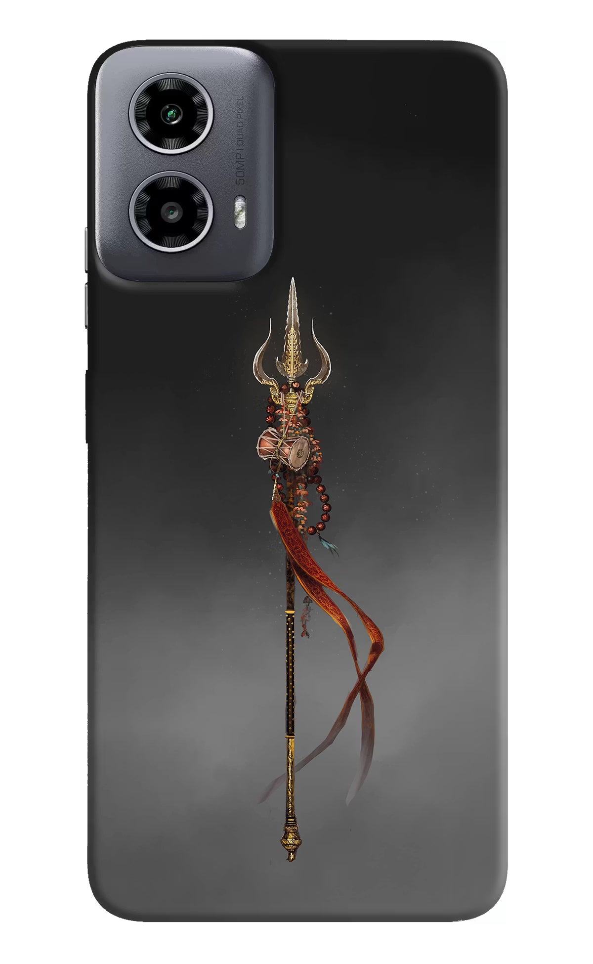 Shiv Trishul Moto G34 5G Hard Case Back Cover by Casekaro
