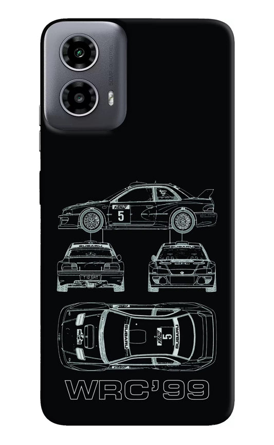 WRC'99 Moto G34 5G Hard Case Back Cover by Casekaro