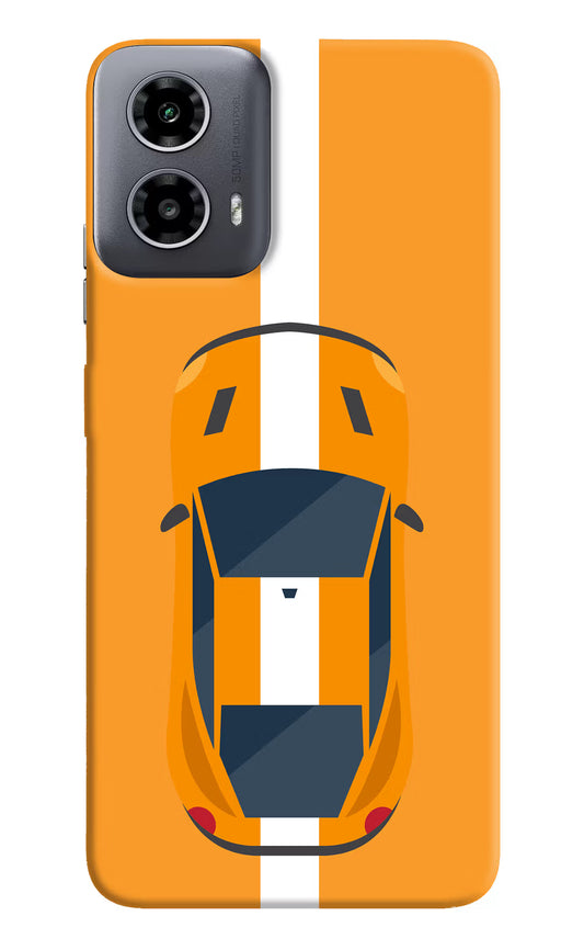 Highway Pursuit Moto G34 5G Hard Case Back Cover by Casekaro