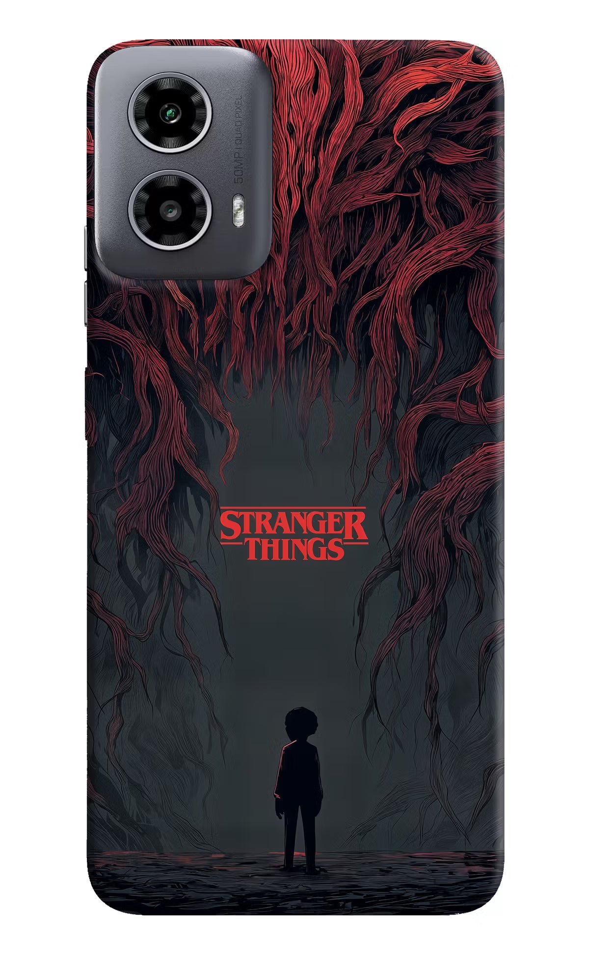 Ordinary Things Dark Side Moto G34 5G Hard Case Back Cover by Casekaro