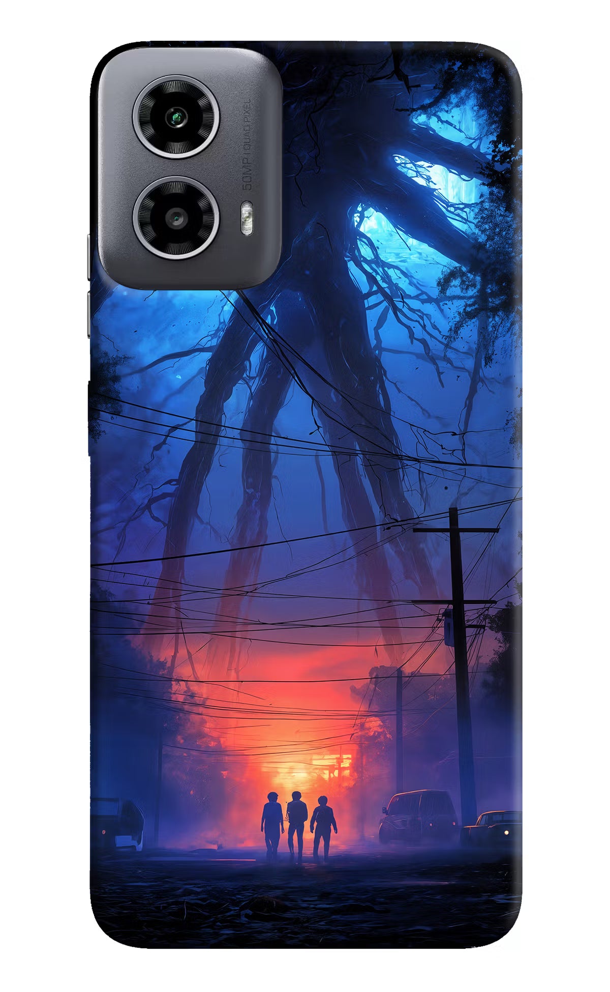 Ordinary Things Shadow Moto G34 5G Hard Case Back Cover by Casekaro