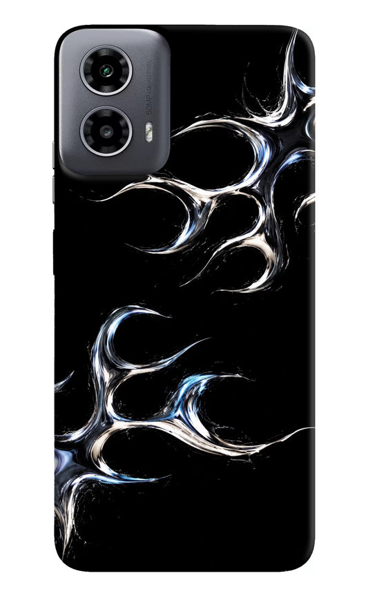 Chrome Tribal Moto G34 5G Hard Case Back Cover by Casekaro