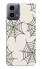 Spider Web Moto G34 5G Hard Case Back Cover by Casekaro