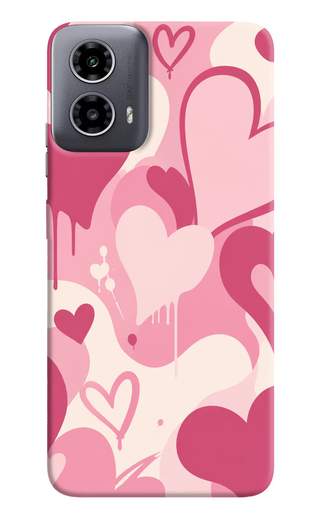 Hearty case Moto G34 5G Hard Case Back Cover by Casekaro