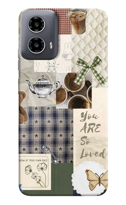 Cookie Moto G34 5G Hard Case Back Cover by Casekaro