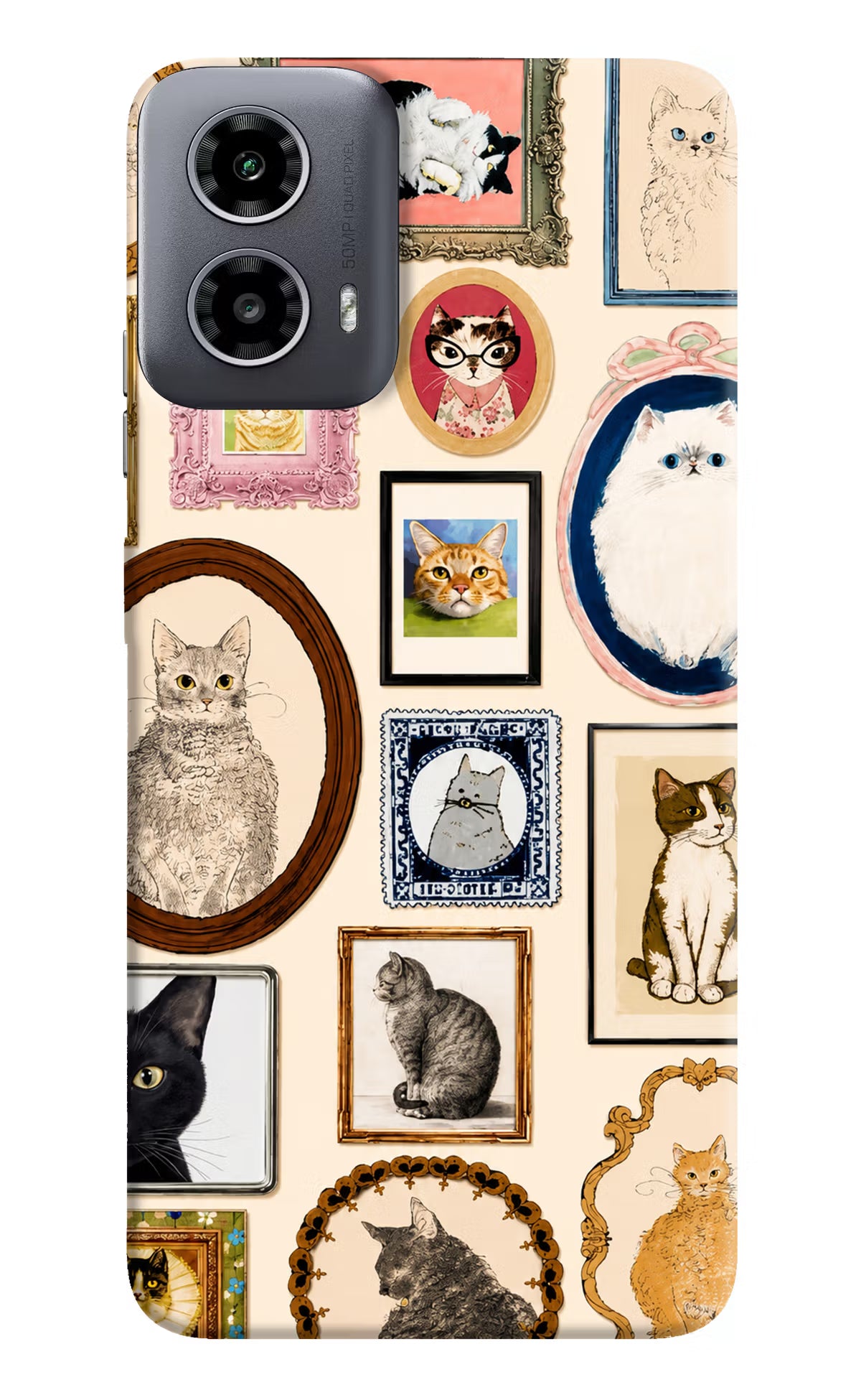 Mirror Cats Moto G34 5G Back Cover