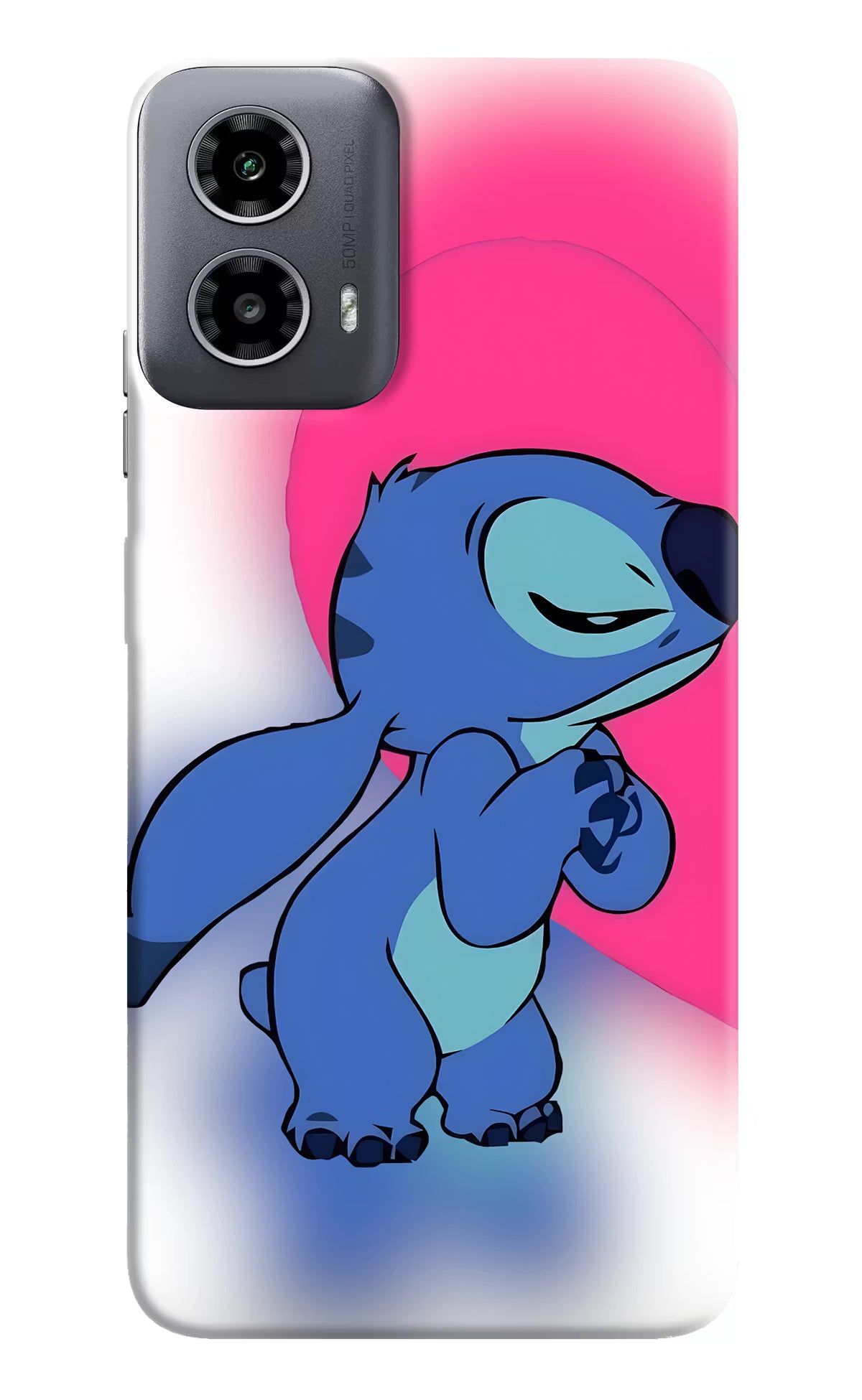Stitch Hug Moto G34 5G Back Cover