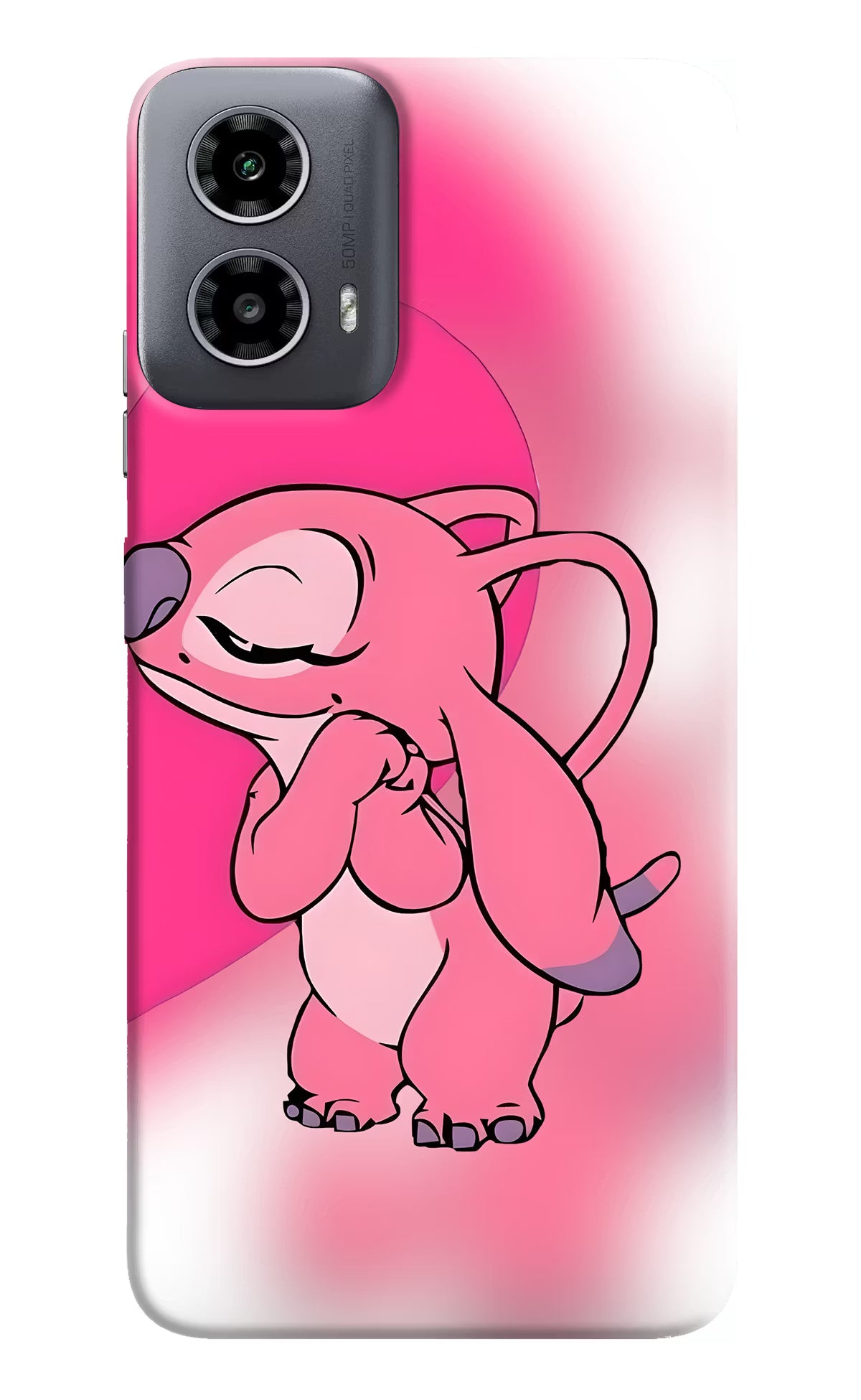 Angel Hug Moto G34 5G Back Cover