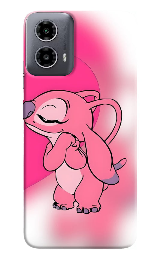 Angel Hug Moto G34 5G Hard Case Back Cover by Casekaro