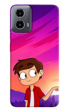 Marco Sunset Moto G34 5G Hard Case Back Cover by Casekaro