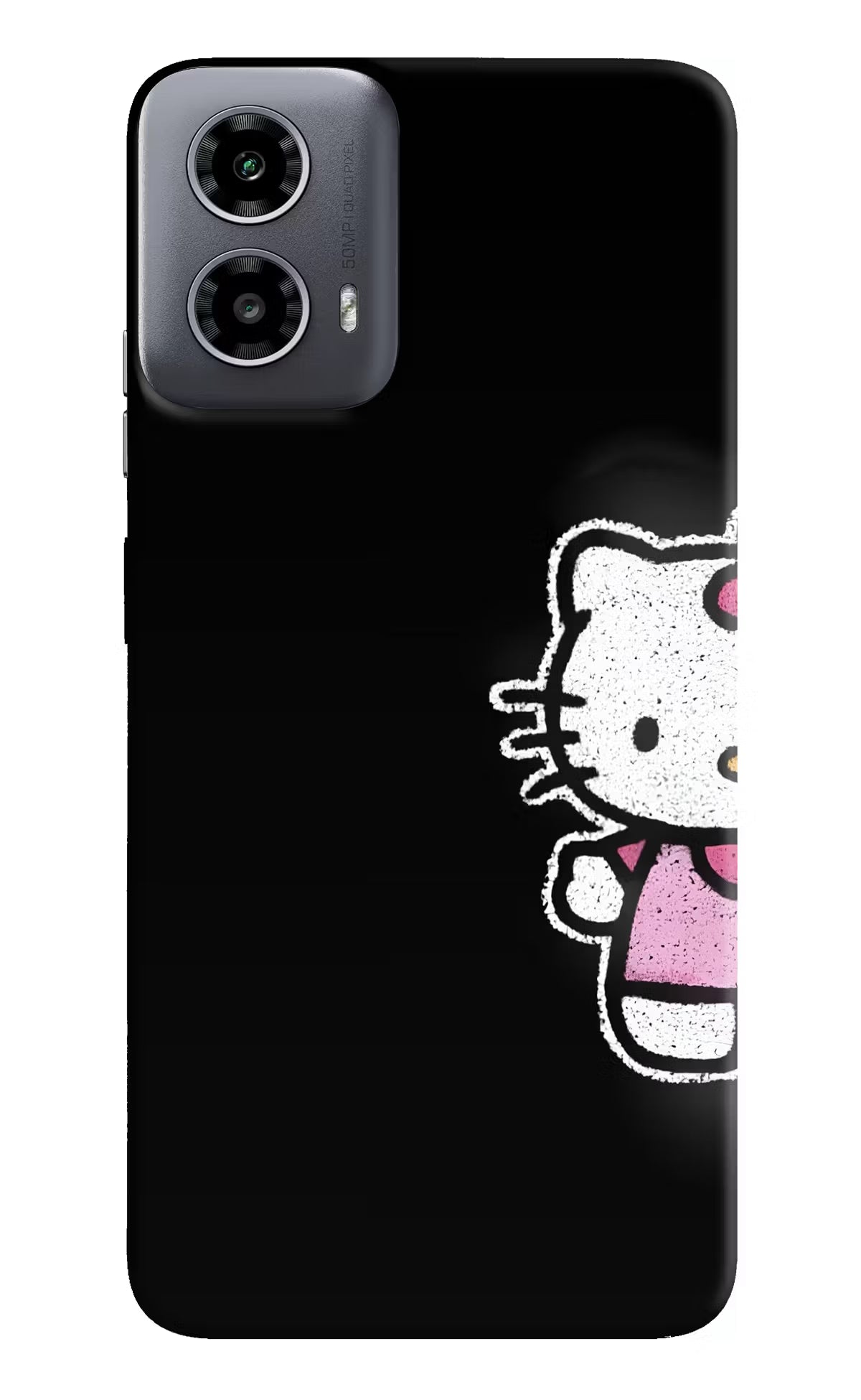 Kitty Charm Moto G34 5G Back Cover