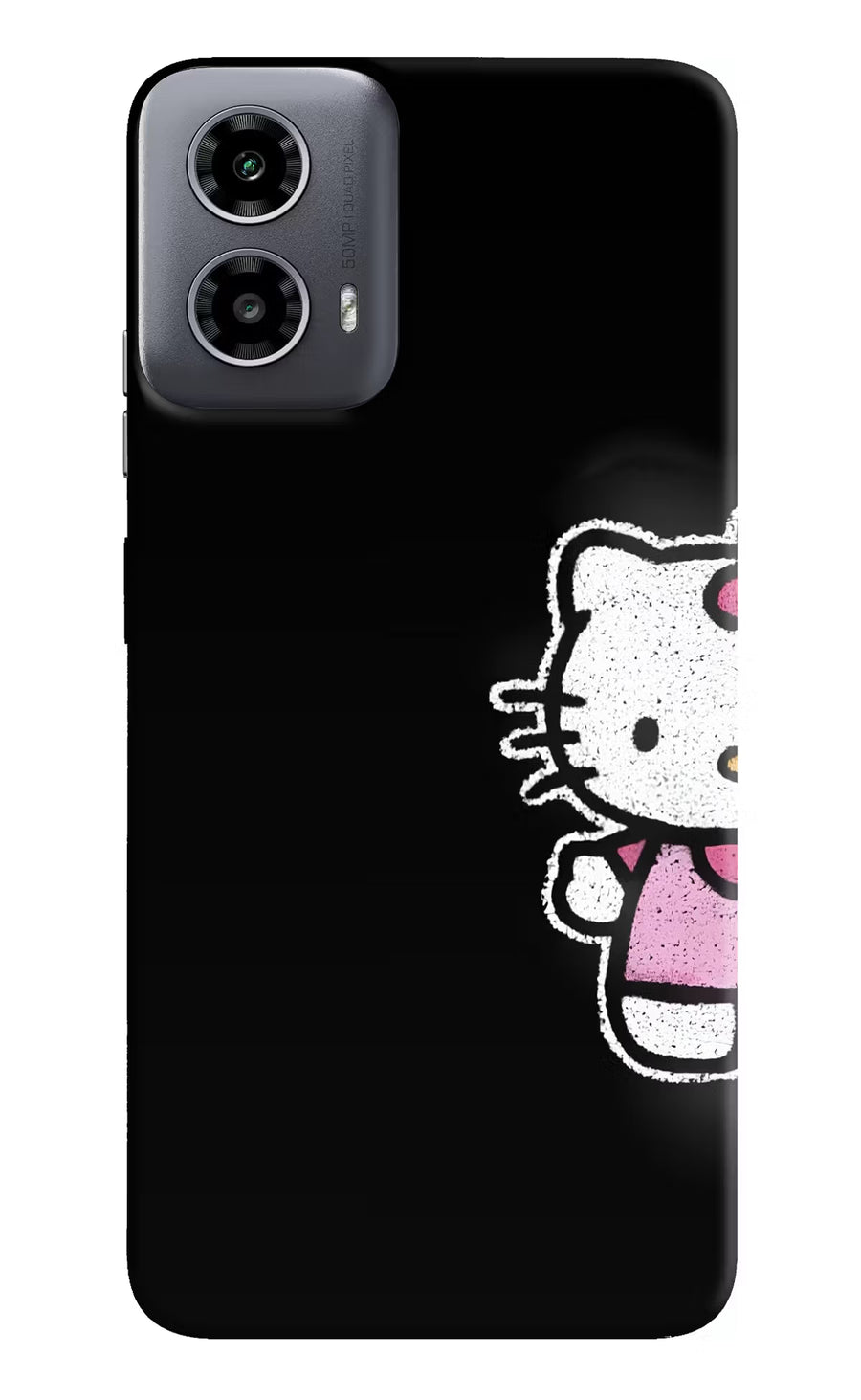 Kitty Charm Moto G34 5G Back Cover, Hard case