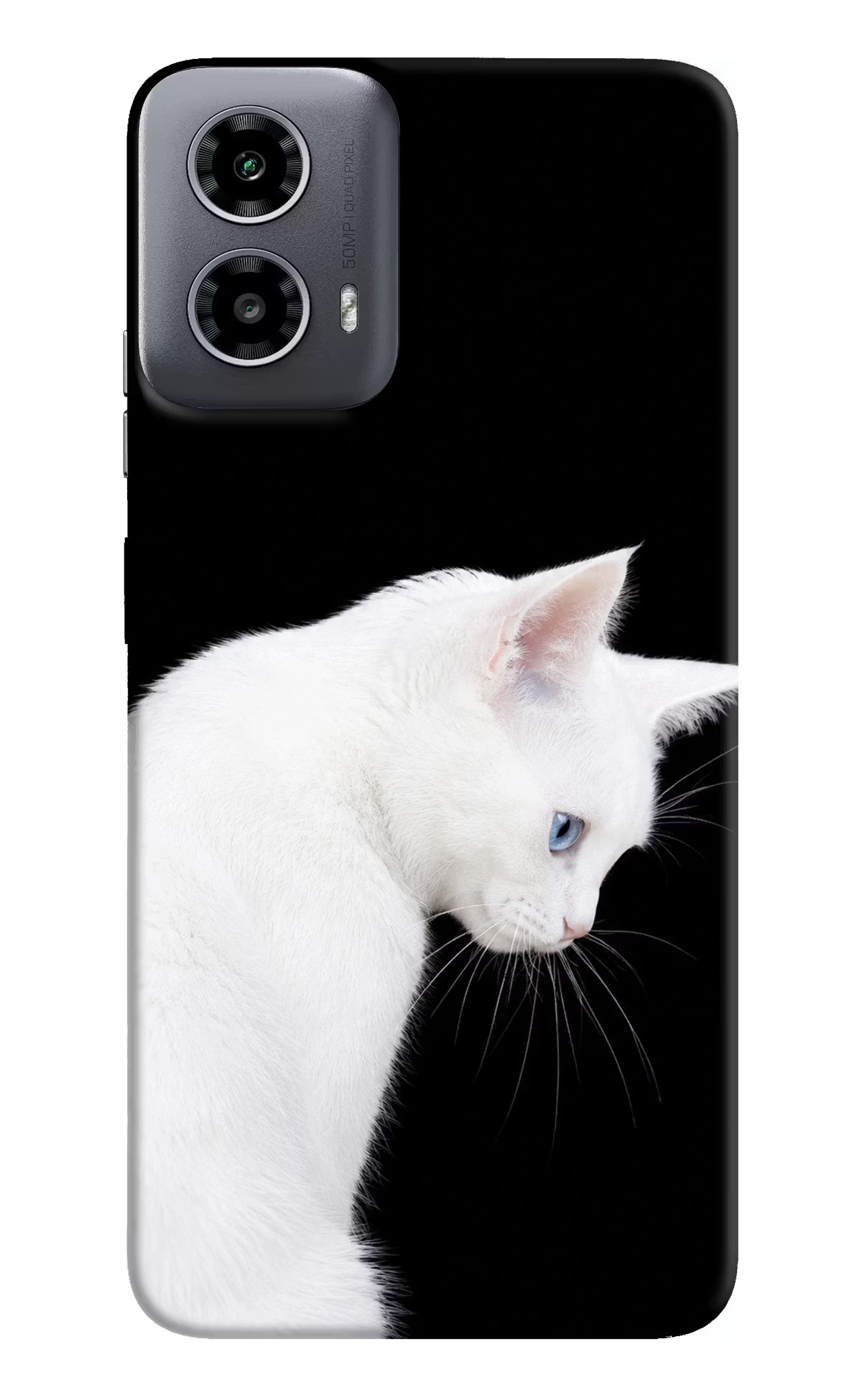 Snow Gaze Moto G34 5G Back Cover