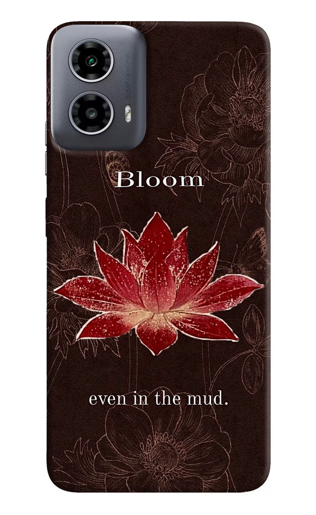 Bloom Moto G34 5G Hard Case Back Cover by Casekaro
