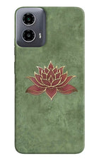 Lotus Grace Moto G34 5G Back Cover