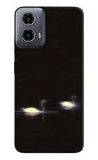 Silent Swans Moto G34 5G Back Cover