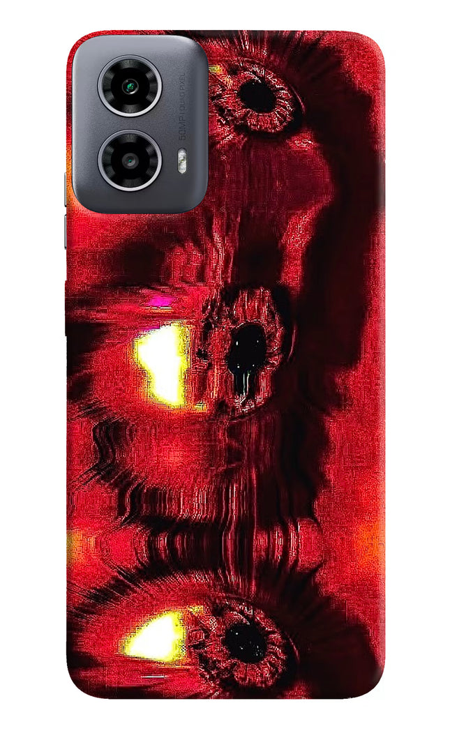 Fire Eye Moto G34 5G Hard Case Back Cover by Casekaro