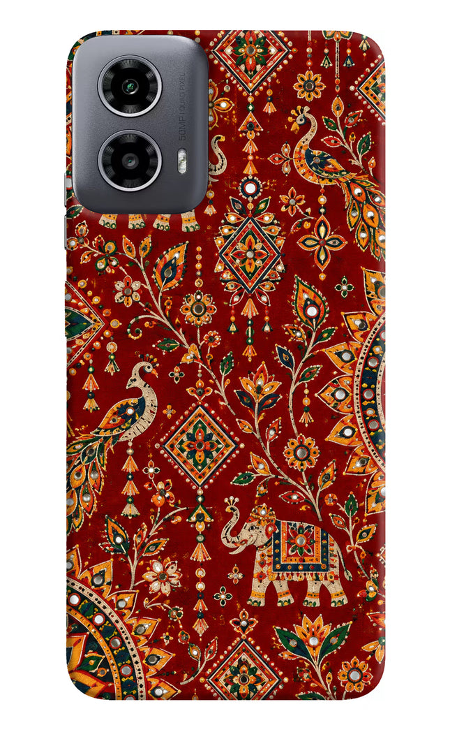 Laal Riwaaz Moto G34 5G Hard Case Back Cover by Casekaro