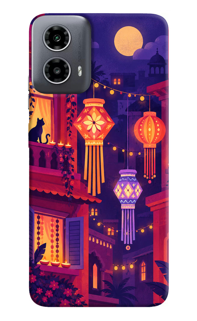 Lantern Lane Moto G34 5G Hard Case Back Cover by Casekaro