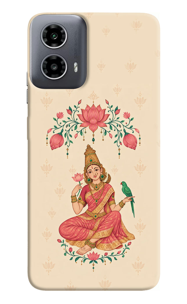 Goddess Lakshmi Moto G34 5G Hard Case Back Cover by Casekaro