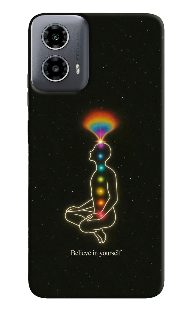 Believe in yourself Moto G34 5G Hard Case Back Cover by Casekaro