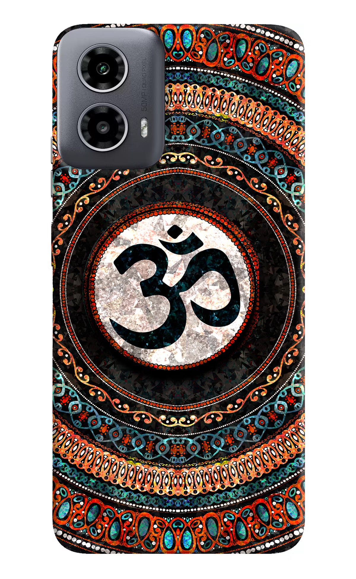 Om Culture Moto G34 5G Pop Case by Casekaro