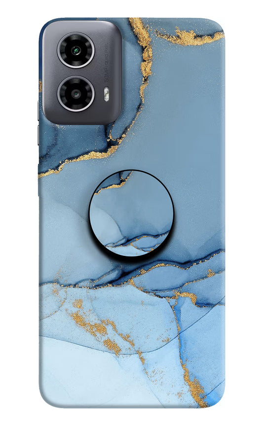 Blue Marble Moto G34 5G Pop Case by Casekaro