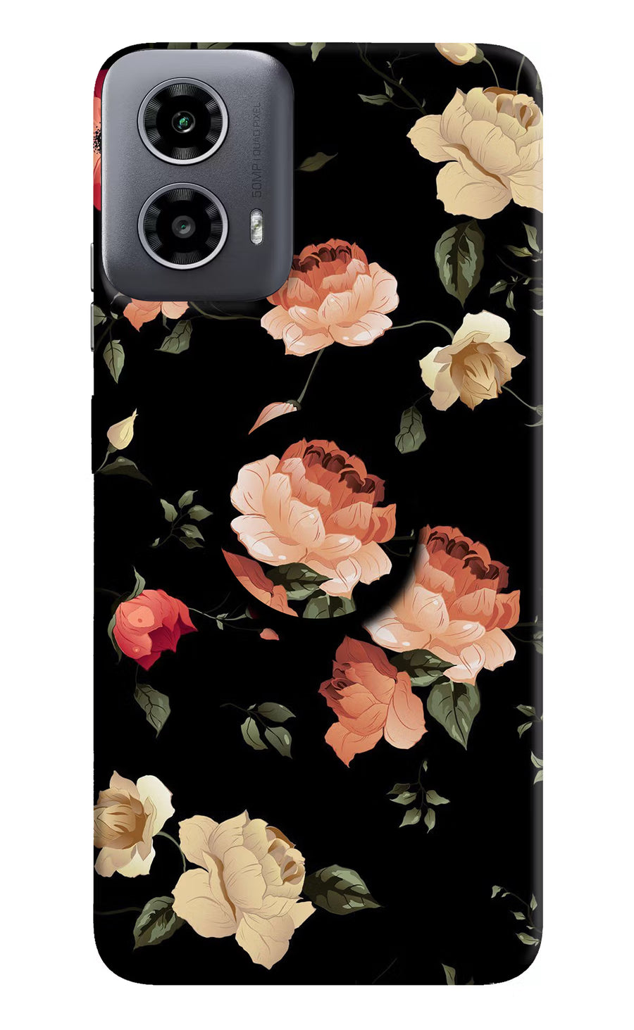 Flowers Moto G34 5G Pop Case, Hard case