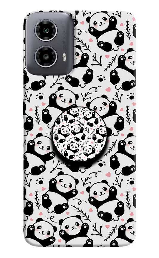 Cute Panda Moto G34 5G Pop Case