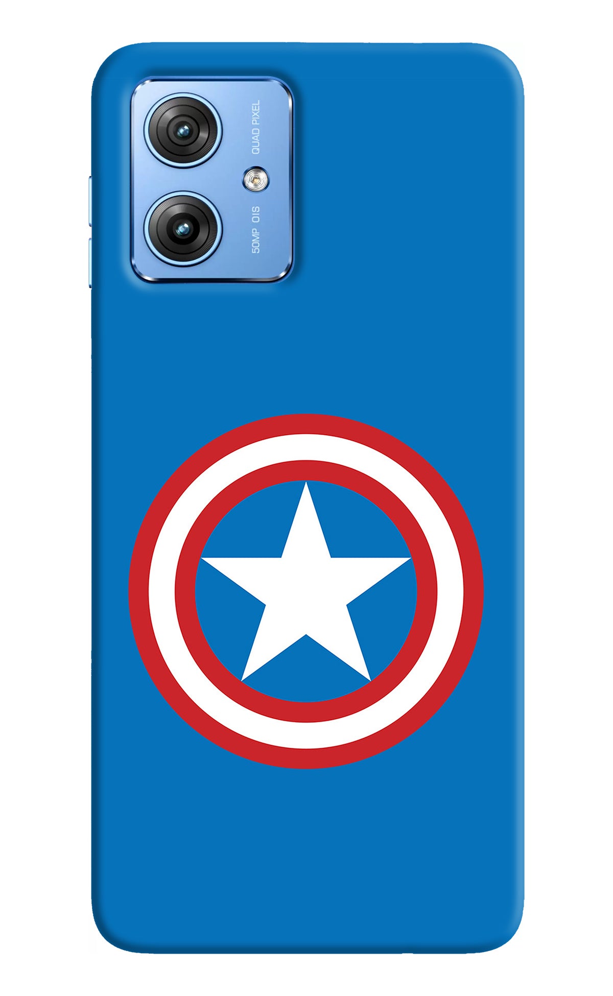 Captain America Logo Moto G64 5G Back Cover