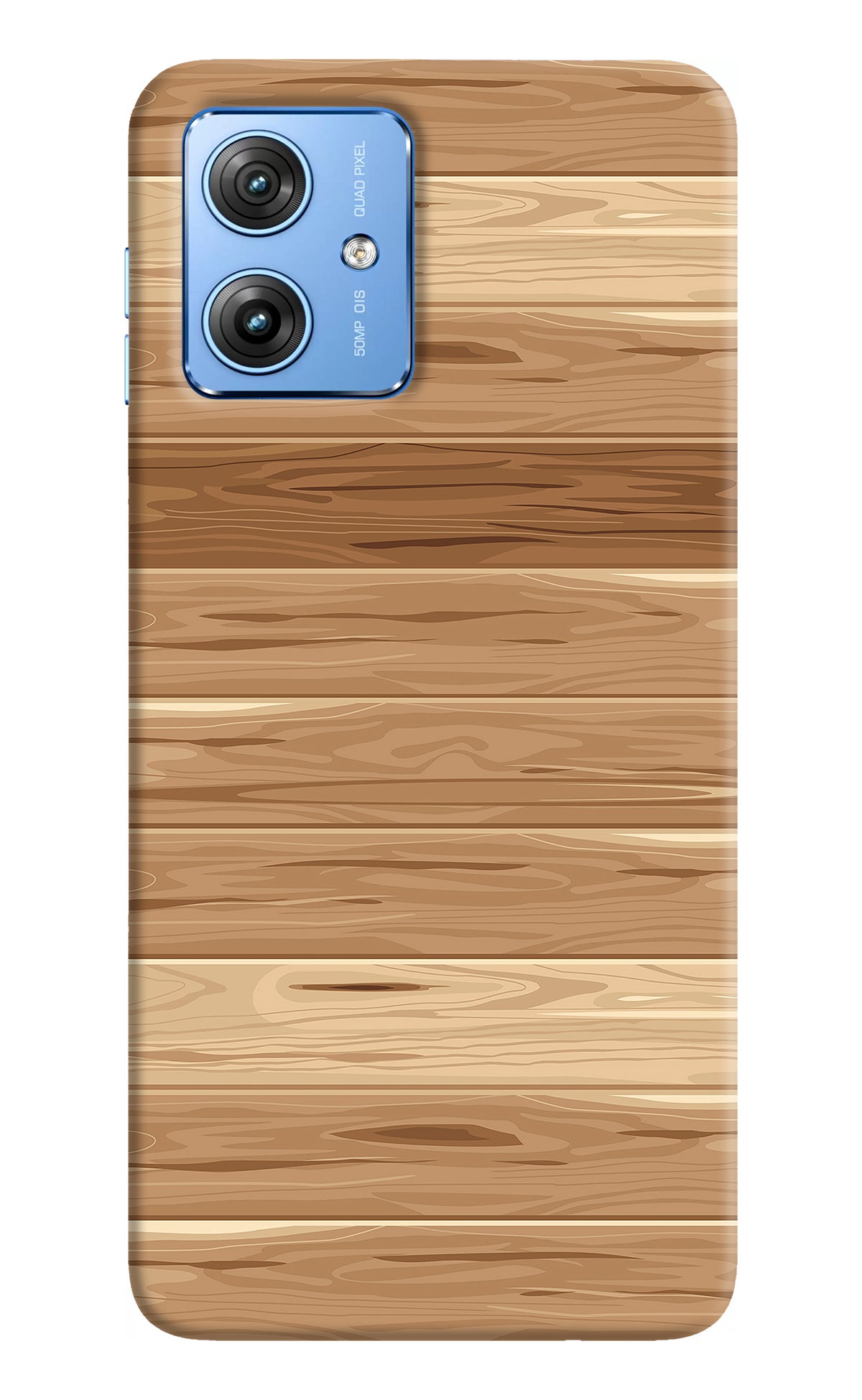 Wooden Vector Moto G64 5G Back Cover