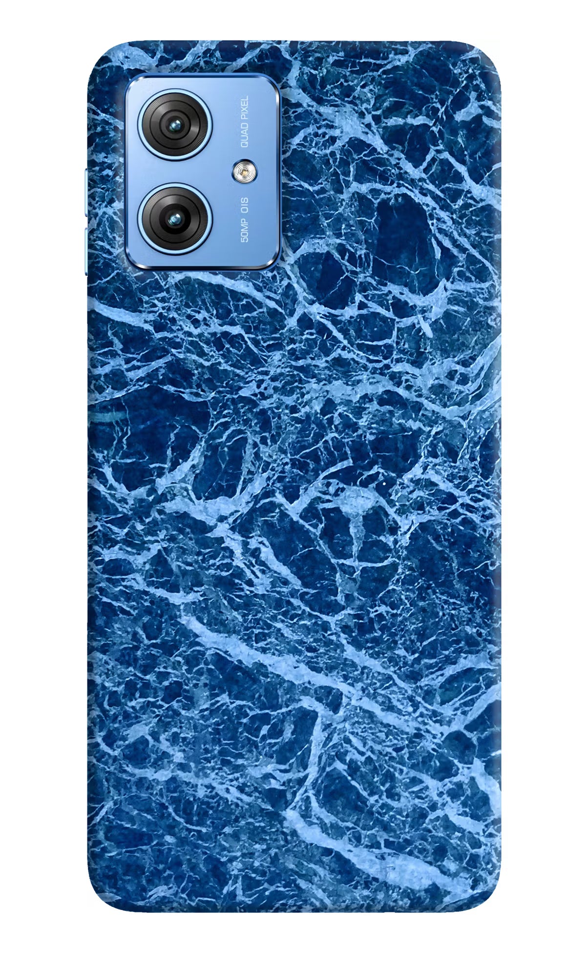 Blue Marble Moto G64 5G Hard Case Back Cover by Casekaro