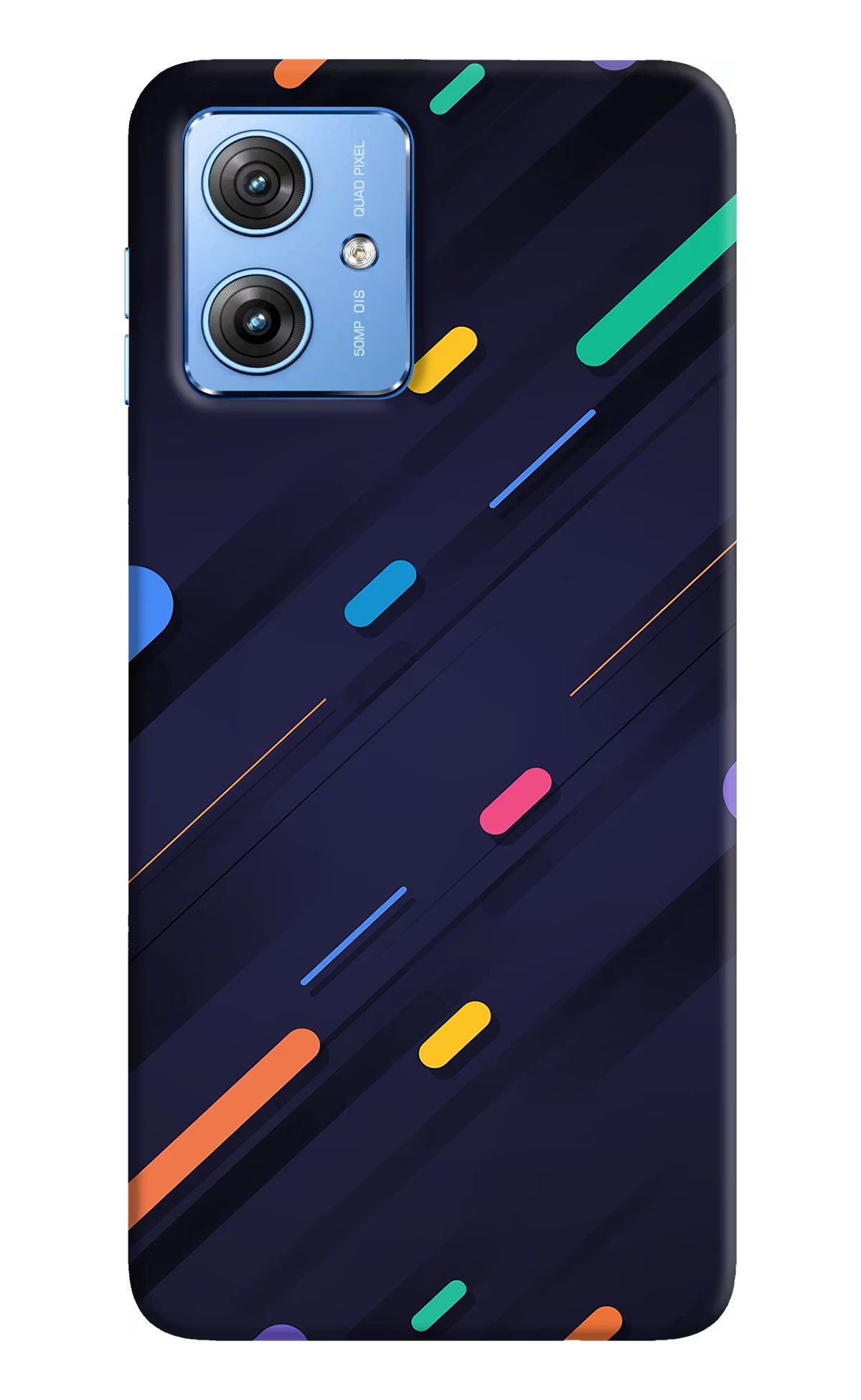 Abstract Design Moto G64 5G Hard Case Back Cover by Casekaro