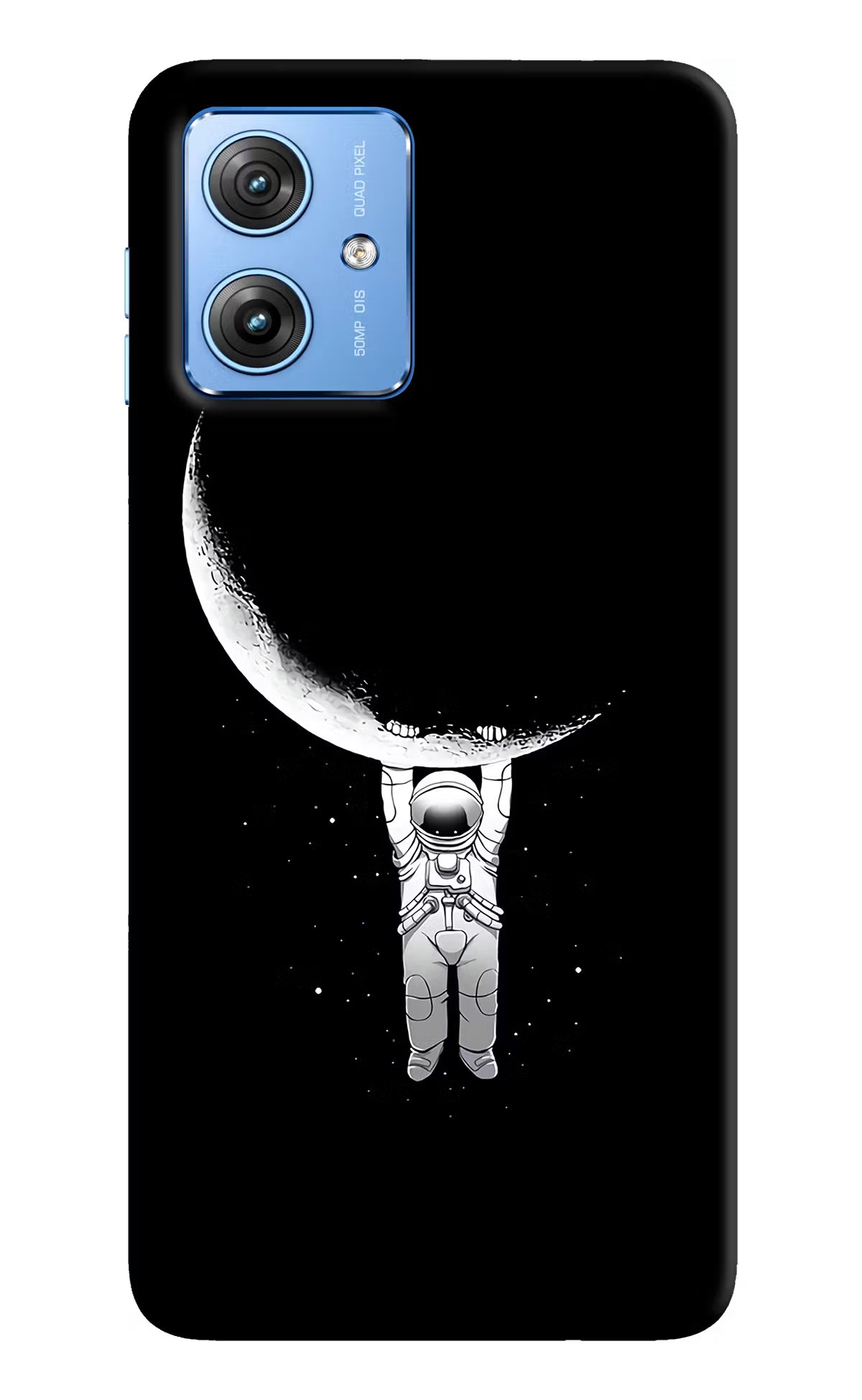 Moon Space Moto G64 5G Hard Case Back Cover by Casekaro