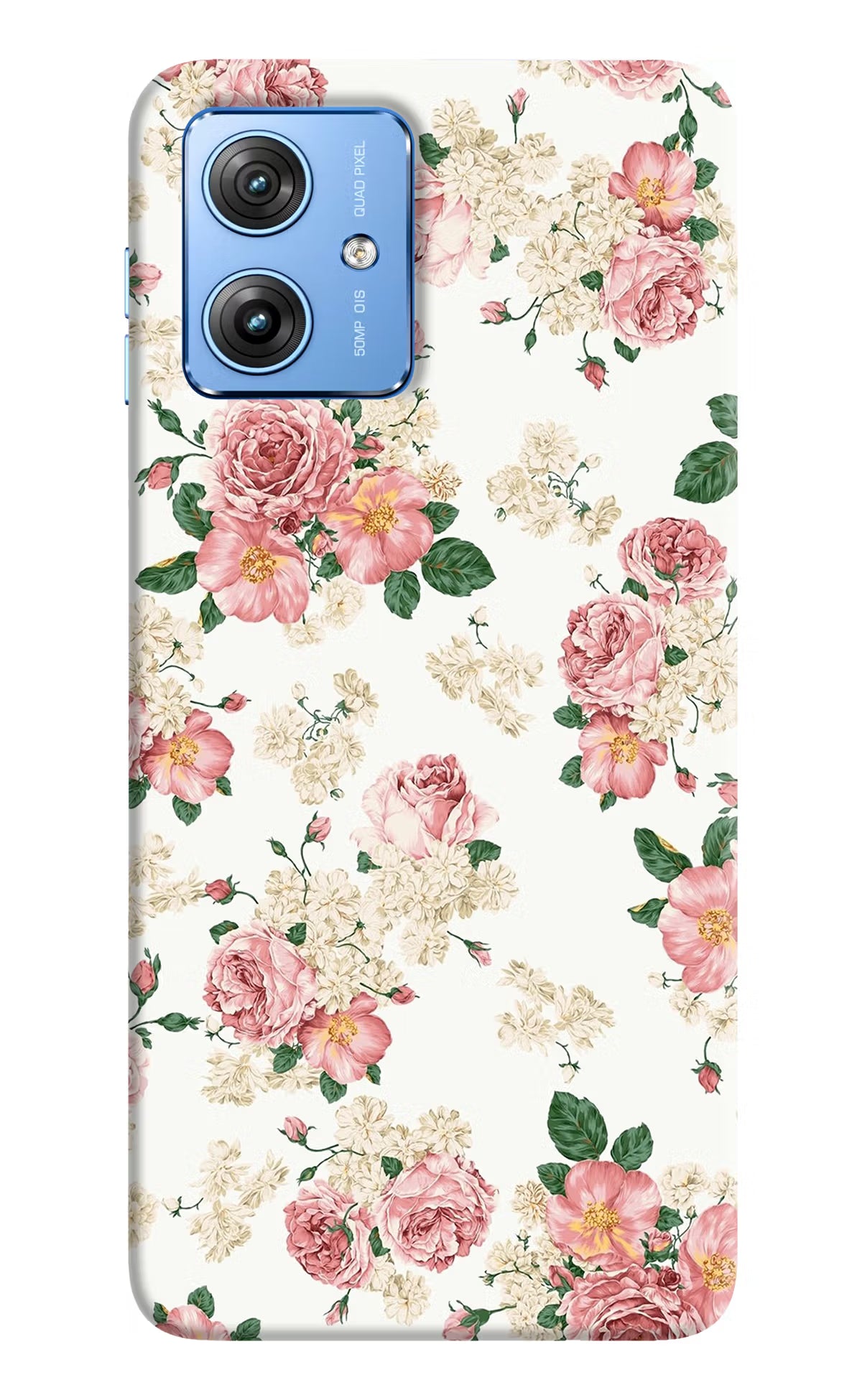 Flowers Moto G64 5G Hard Case Back Cover by Casekaro