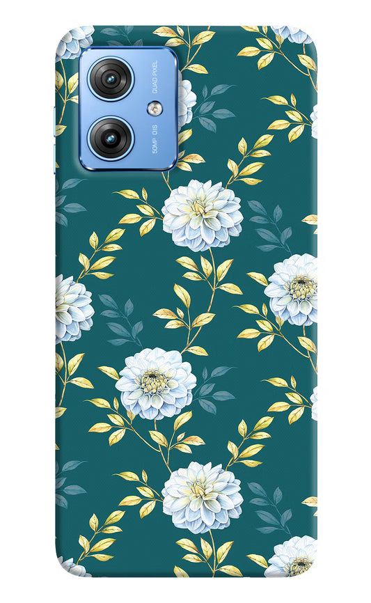 Flowers Moto G64 5G Hard Case Back Cover by Casekaro
