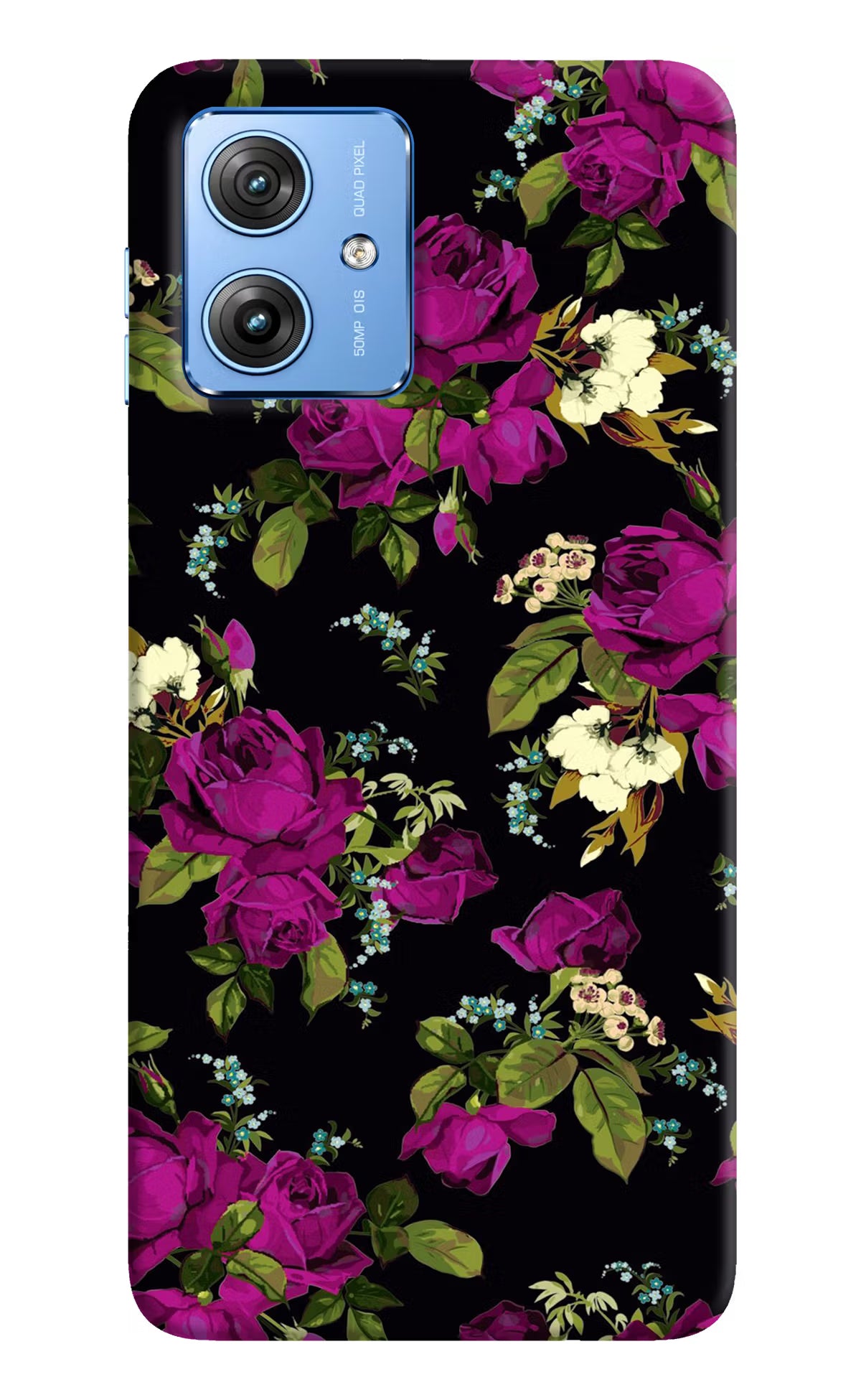 Flowers Moto G64 5G Hard Case Back Cover by Casekaro