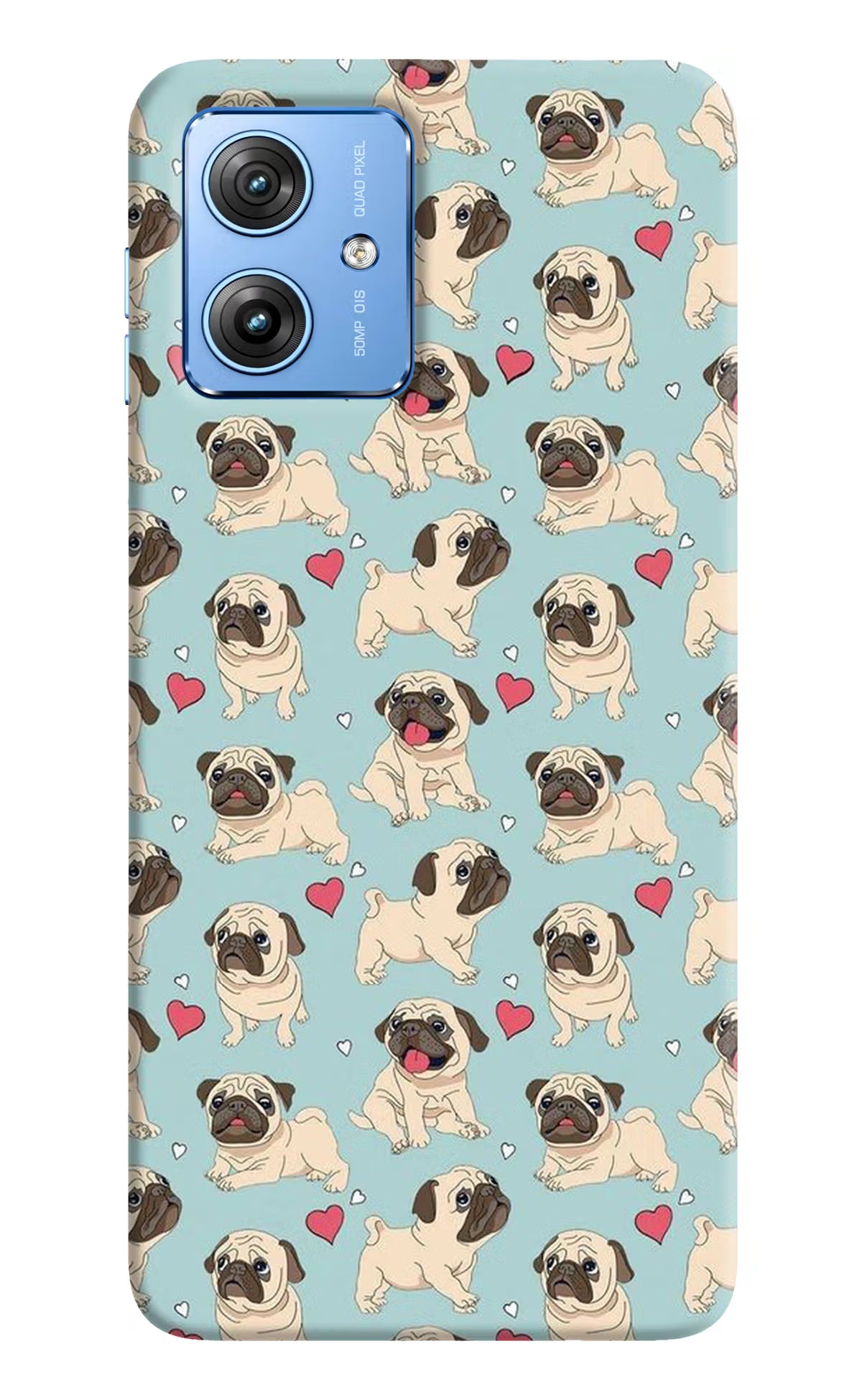Pug Dog Moto G64 5G Hard Case Back Cover by Casekaro
