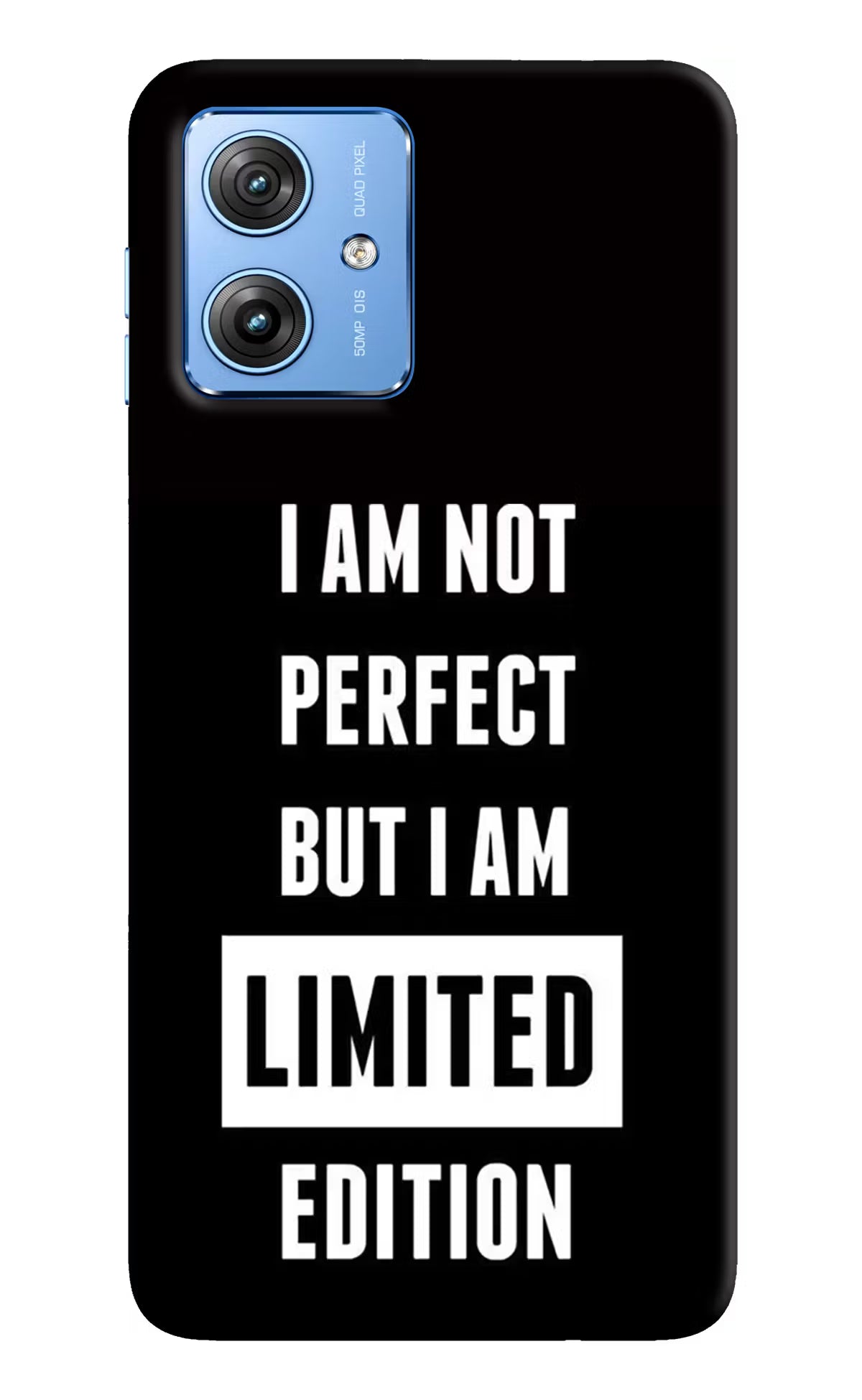 I Am Not Perfect But I Am Limited Edition Moto G64 5G Hard Case Back Cover by Casekaro