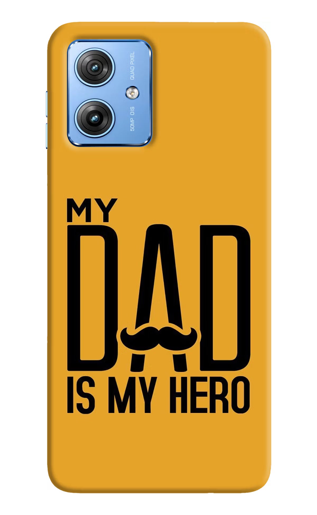 My Dad Is My Hero Moto G64 5G Hard Case Back Cover by Casekaro
