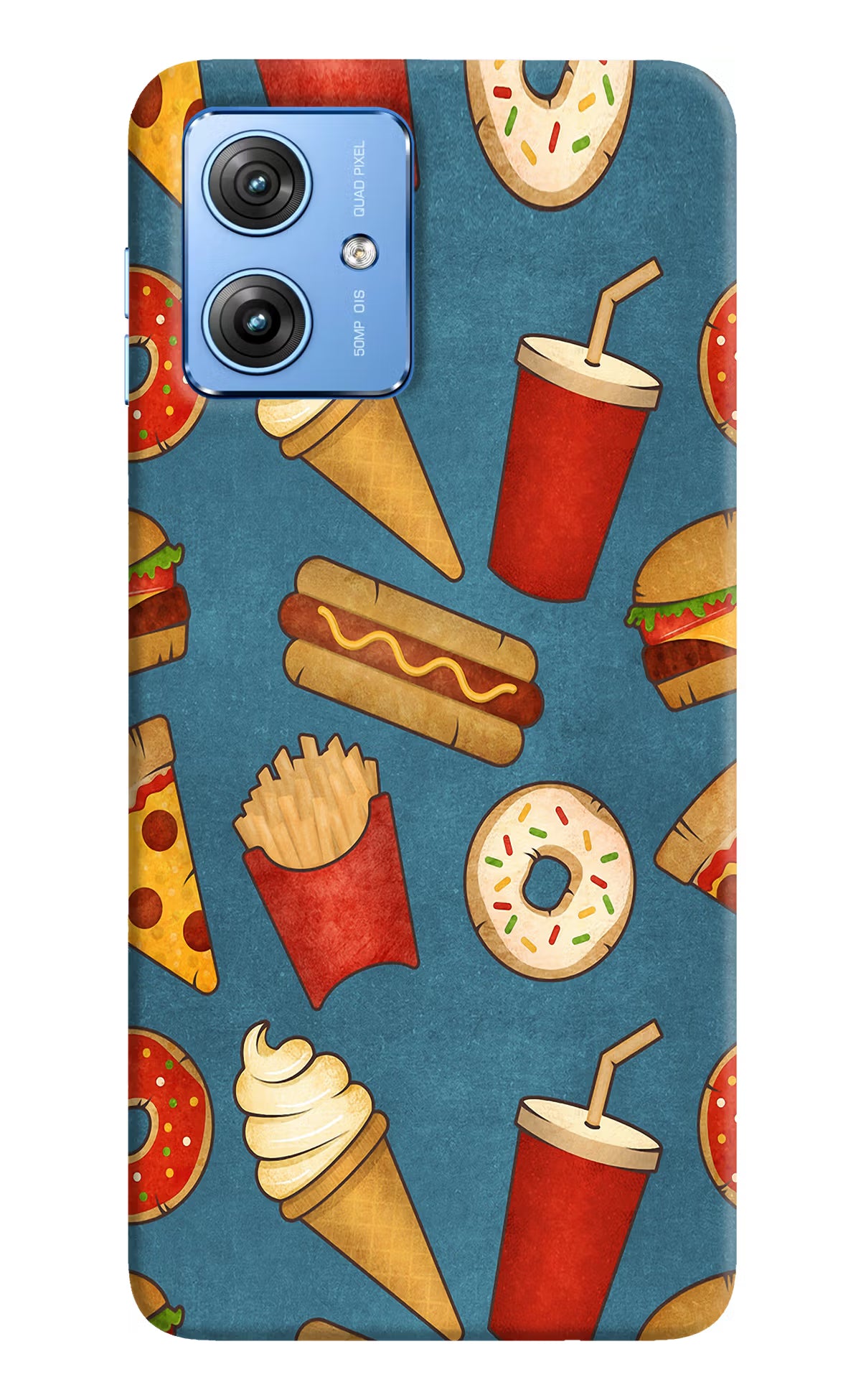 Foodie Moto G64 5G Hard Case Back Cover by Casekaro