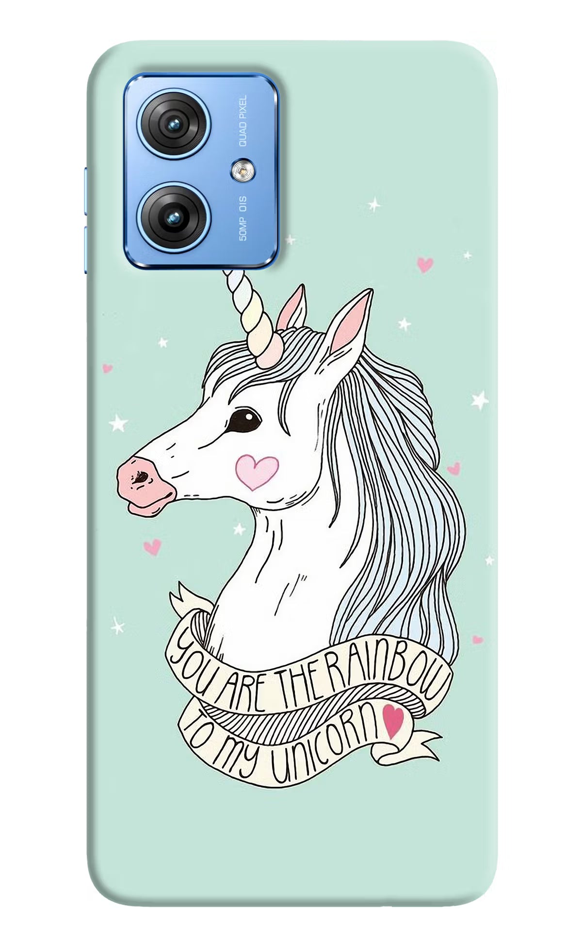 Unicorn Wallpaper Moto G64 5G Hard Case Back Cover by Casekaro