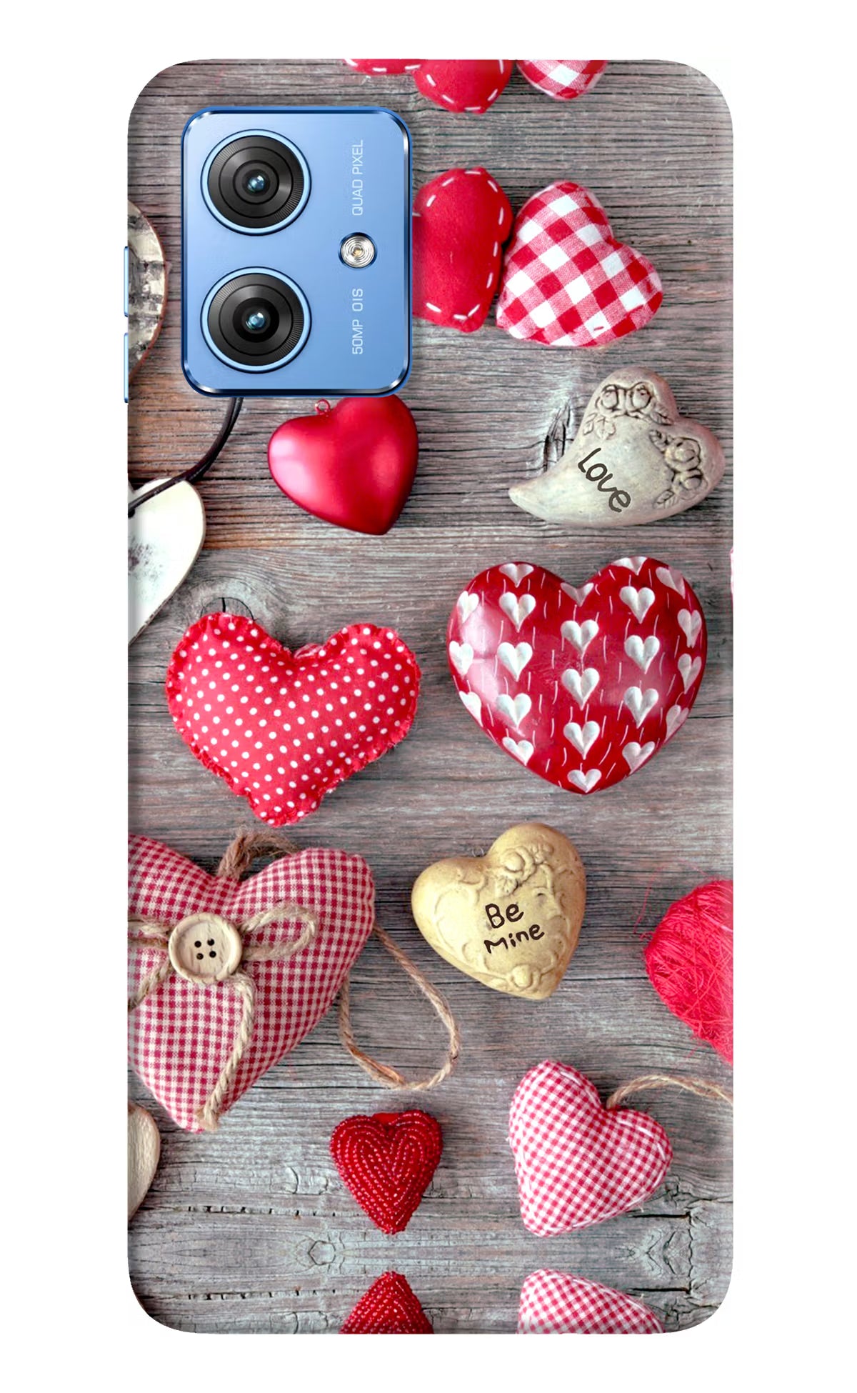 Love Wallpaper Moto G64 5G Hard Case Back Cover by Casekaro