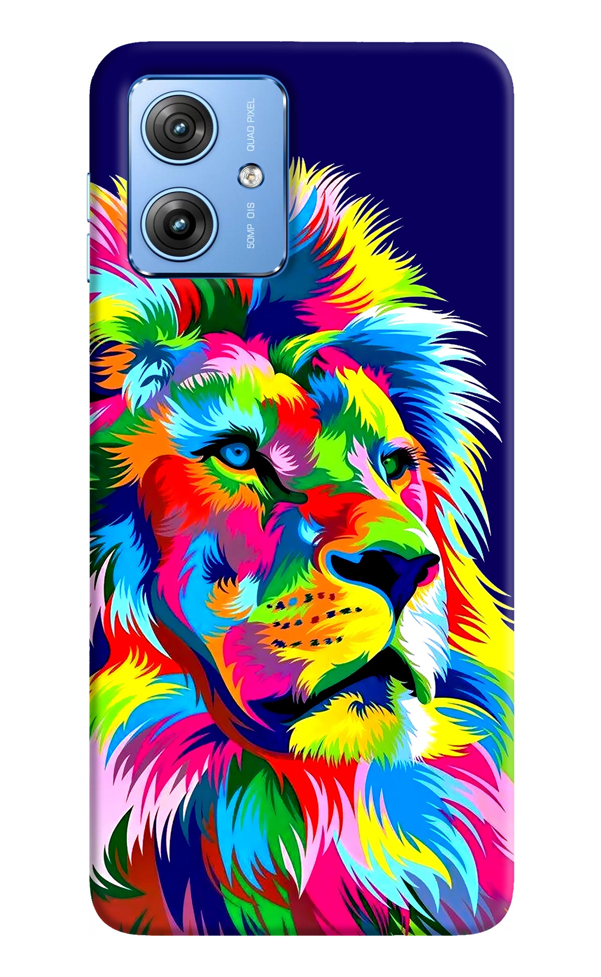 Vector Art Lion Moto G64 5G Back Cover