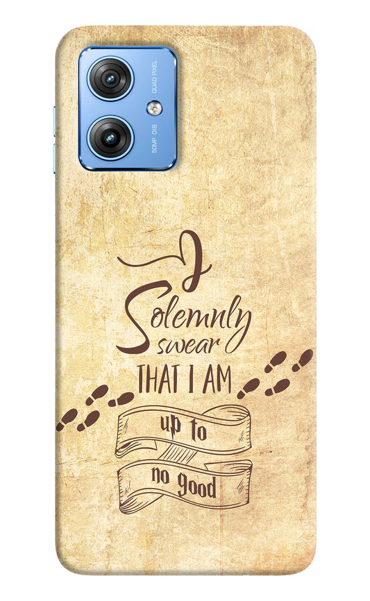 I Solemnly swear that i up to no good Moto G64 5G Back Cover